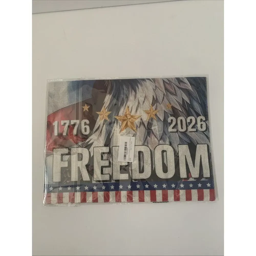 250th Anniversary Garden Flag Celebrating the USA's 1776-2026 Freedom 12''x 18''